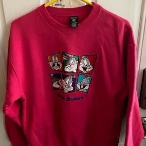 Warner Brothers size small Bugs Bunny sweatshirt.
